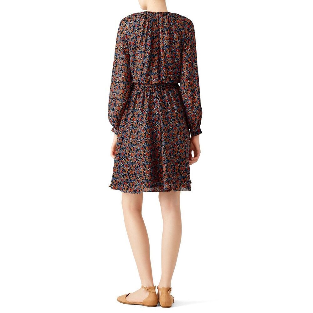 Derek Lam Collective Floral Tie Dress - Picture 2 of 16